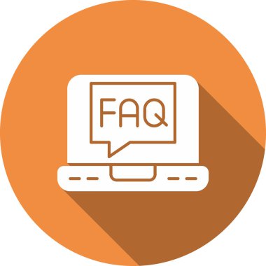 Bir web simgesinin vektör illüstrasyonu