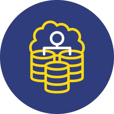 Bulut Veri Merkezi simgesi