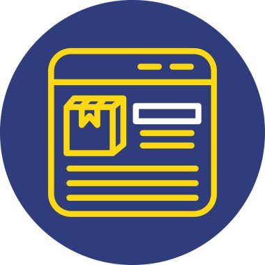 Web simgesi tasarımı vektör illüstrasyonu