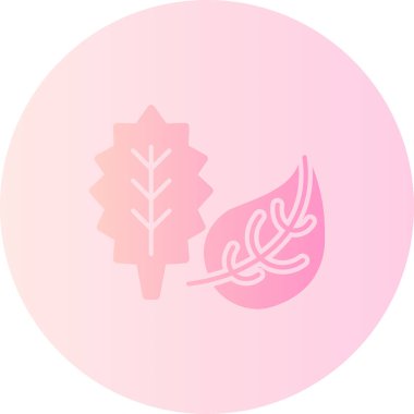 Yapraklı bir dalın vektör illüstrasyonu