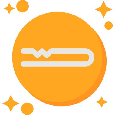 yiyecek simgesi modern vektör illüstrasyonu