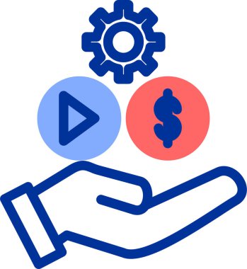 El ele tutuşan dolar işareti