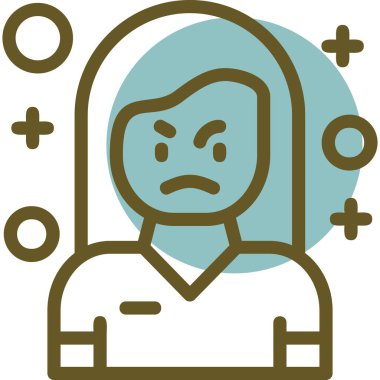 avatar simgesi vektör illüstrasyonu