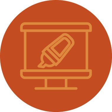 seo modern simgesinin vektör illüstrasyonu