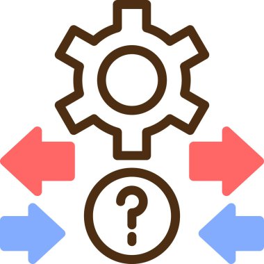 iş çözümü vektör simgesi