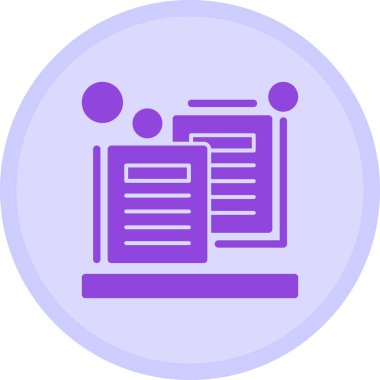 Modern eğitim ikonunun vektör illüstrasyonu