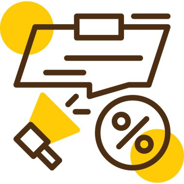 Modern simgenin vektör illüstrasyonu