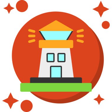 ödül kupa simgesi düz stil