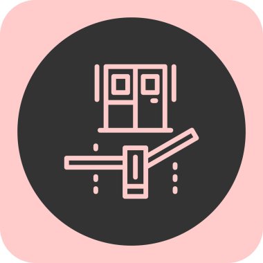 Modern b 'nin vektör illüstrasyonu eksik simgesi