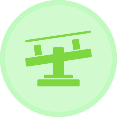 Helikopter simge vektör çizim