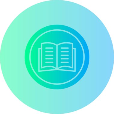 Kitap. Web simgesi basit illüstrasyon