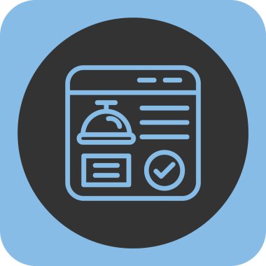 Yuvarlak gölgesi olan düz liste yuvarlak vektör simgesi