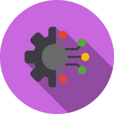 vektör çizim, düz simgesi..