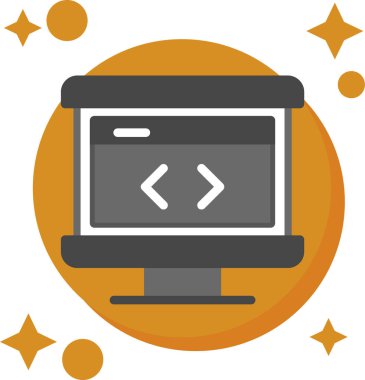 Web tasarım simgesi, vektör illüstrasyonu