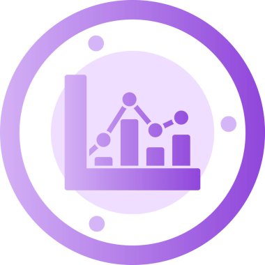 Modern bir grafiğin vektör çizimi