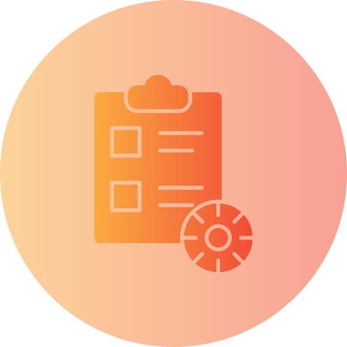 Belge simgesinin vektör illüstrasyonu