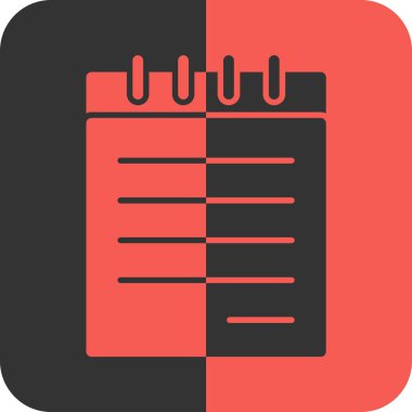 Takvim. Web simgesi basit illüstrasyon