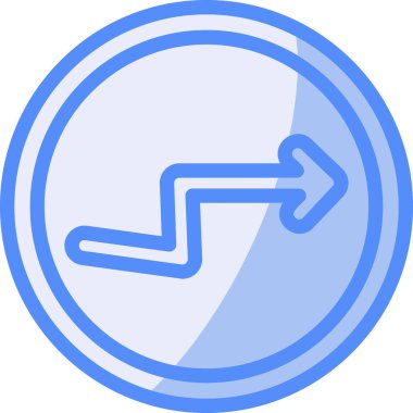 Doğru yönde ok simgesi