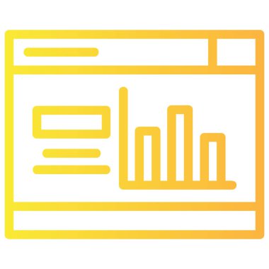 çubuk grafik simgesi, özet biçimi