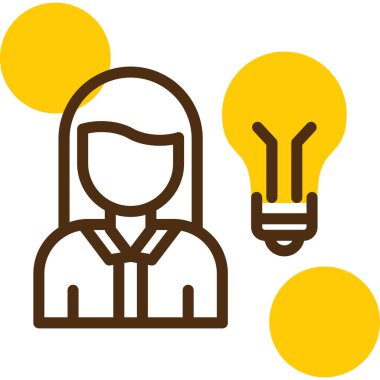 İşle ilgili bir fikir. Web simgesi