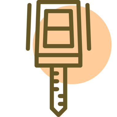 fırça web simgesi basit illüstrasyon