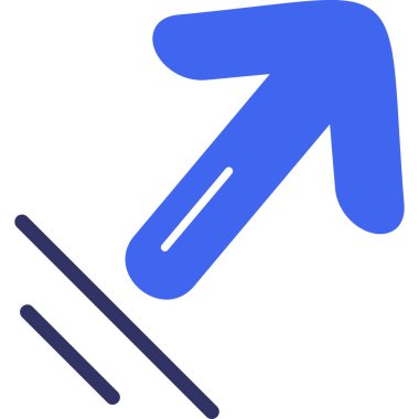 El imleç simgesi. vektör illüstrasyonu