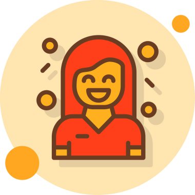 avatar adam insanlar düz stil simgesi