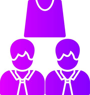 iş simgesi vektör illüstrasyonu