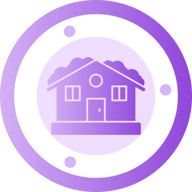 ev simgesi vektör illüstrasyonu