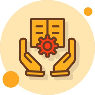 Modern dişli simgesinin vektör çizimi