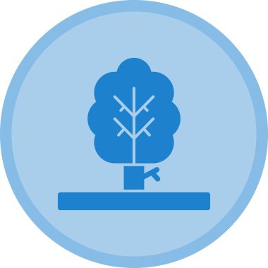 Vektör Ağacı Simgesi illüstrasyonu