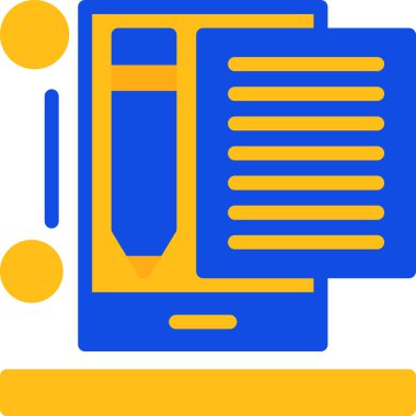 kitap simgesi, vektör illüstrasyonu