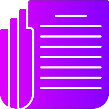 belge simgesi, vektör illüstrasyon tasarımı