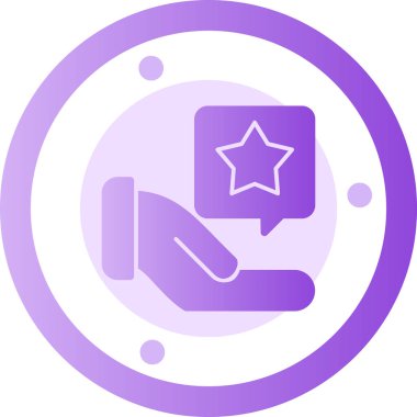 Müşteri değerlendirme simgesi