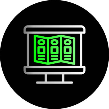 kitap web simgesi basit vektör illüstrasyonu