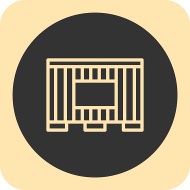 Vektör illüstrasyonu, simge ögesi biçimi