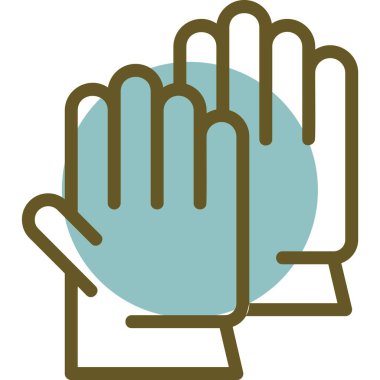 Bir dünya haritasını tutan el.