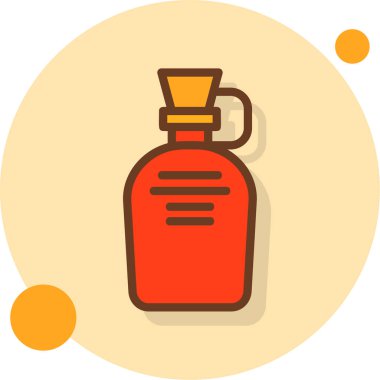 içki web simgesi vektör illüstrasyonu