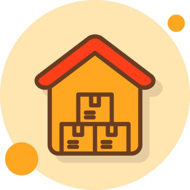 ev simgesi vektör illüstrasyonu