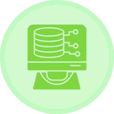 veritabanı simgesi çizimi