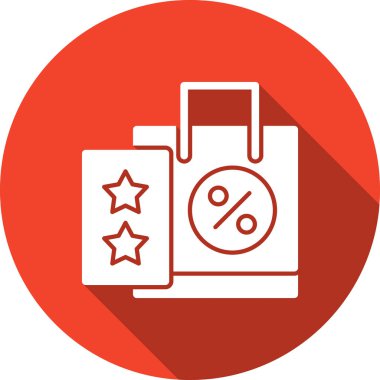 Taslak biçiminde rozet indirimi simgesi