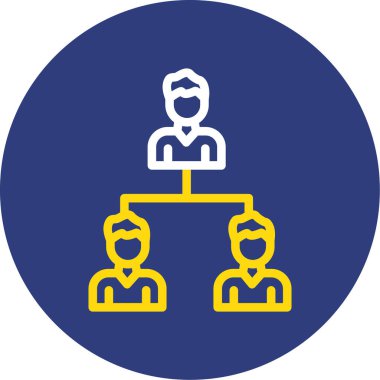 Modern simgenin vektör illüstrasyonu