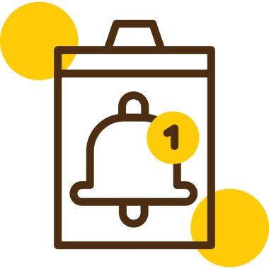 servis simgesi vektör illüstrasyonu