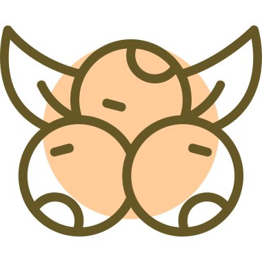 Sonbahar sonbahar yaprakları vektör simgesi