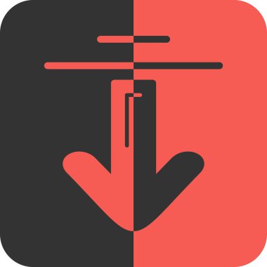 Mobil uygulama için vektör modern düz simge