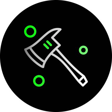 Balta simgesi vektör illüstrasyonu