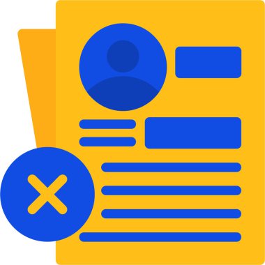 belge simgesi vektör illüstrasyonu