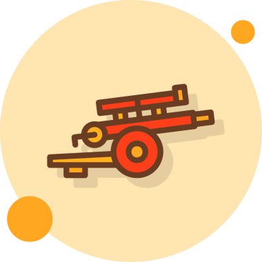 Bir arabanın vektör illüstrasyonu