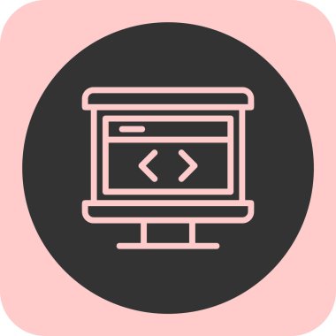 vektör tarayıcı web simgesi