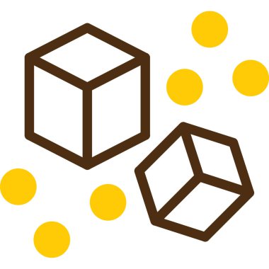 Bir kutunun vektör illüstrasyonu